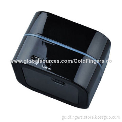 Portable Wireless Bluetooth Speaker with Lights, Handsfree, Mic, 3W x 1/Big Sound Box, NFC, 500mA